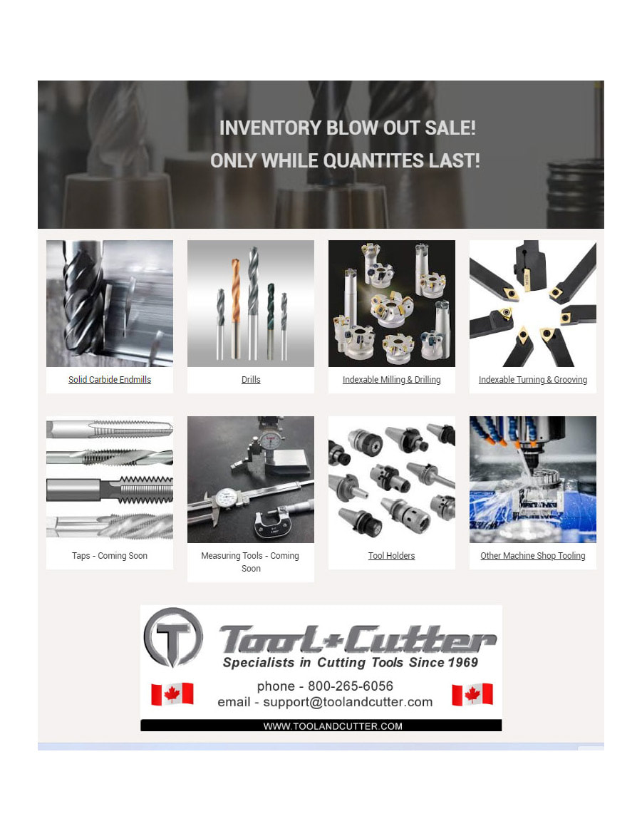 Promotions - Tool & Cutter Supply Co.